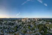 Aerial of Surrey, British Columbia - Is Surrey a good place to live?